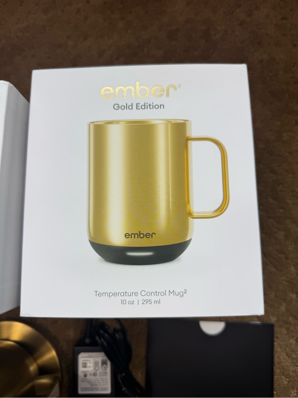 Ember Temperature Control Mug' (Gold Edition)
